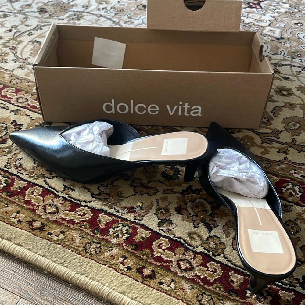 Brand new Dolce Vita kitten heel mules